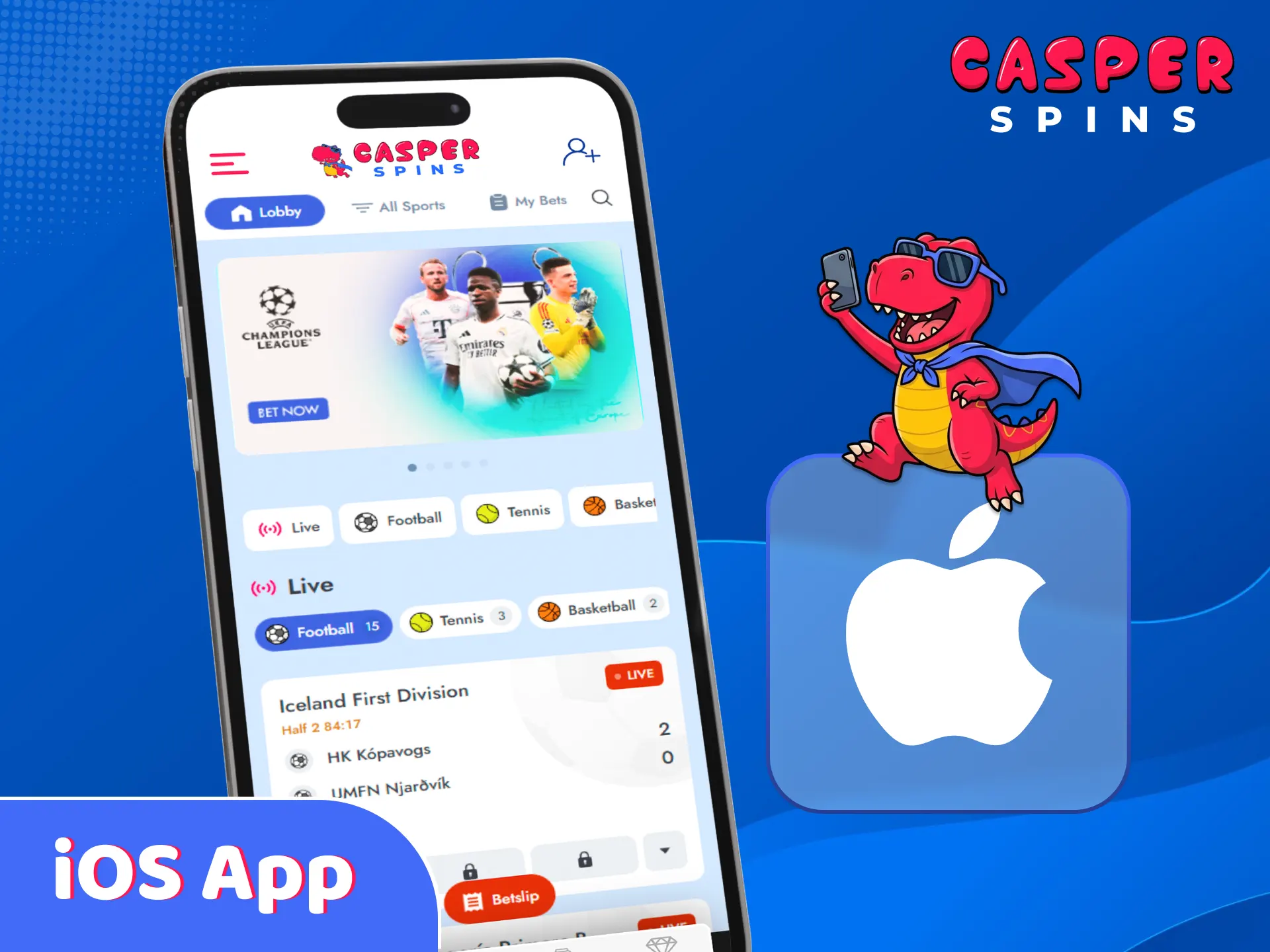 Learn about the official Casper Spins app for iOS devices.