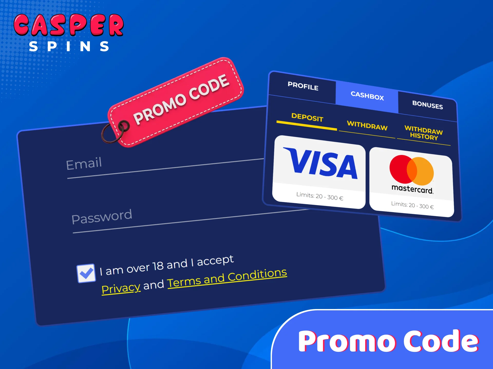Find active Casper Spins promo codes to unlock exclusive casino offers.