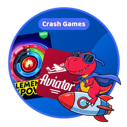 Play instant win crash games like Aviator at Casper Spins UK.