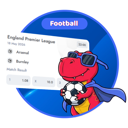 View available football betting markets and competitive odds at Casper Spins.