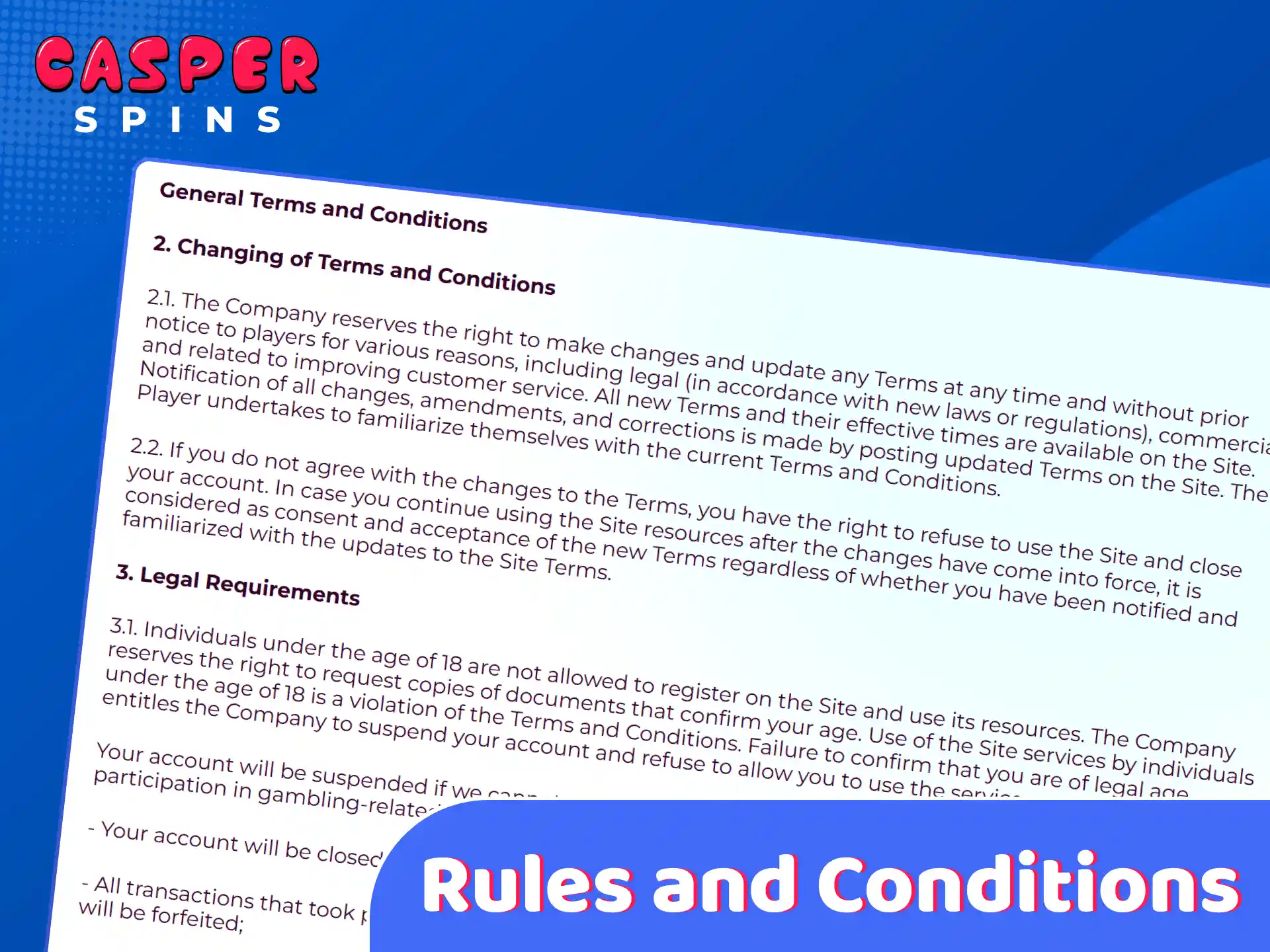 Review the official terms, rules, and conditions of the platform.