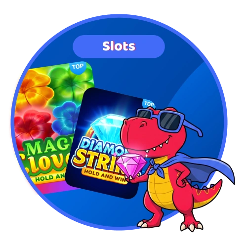 Browse online slot games and classic video slots at Casper Spins.